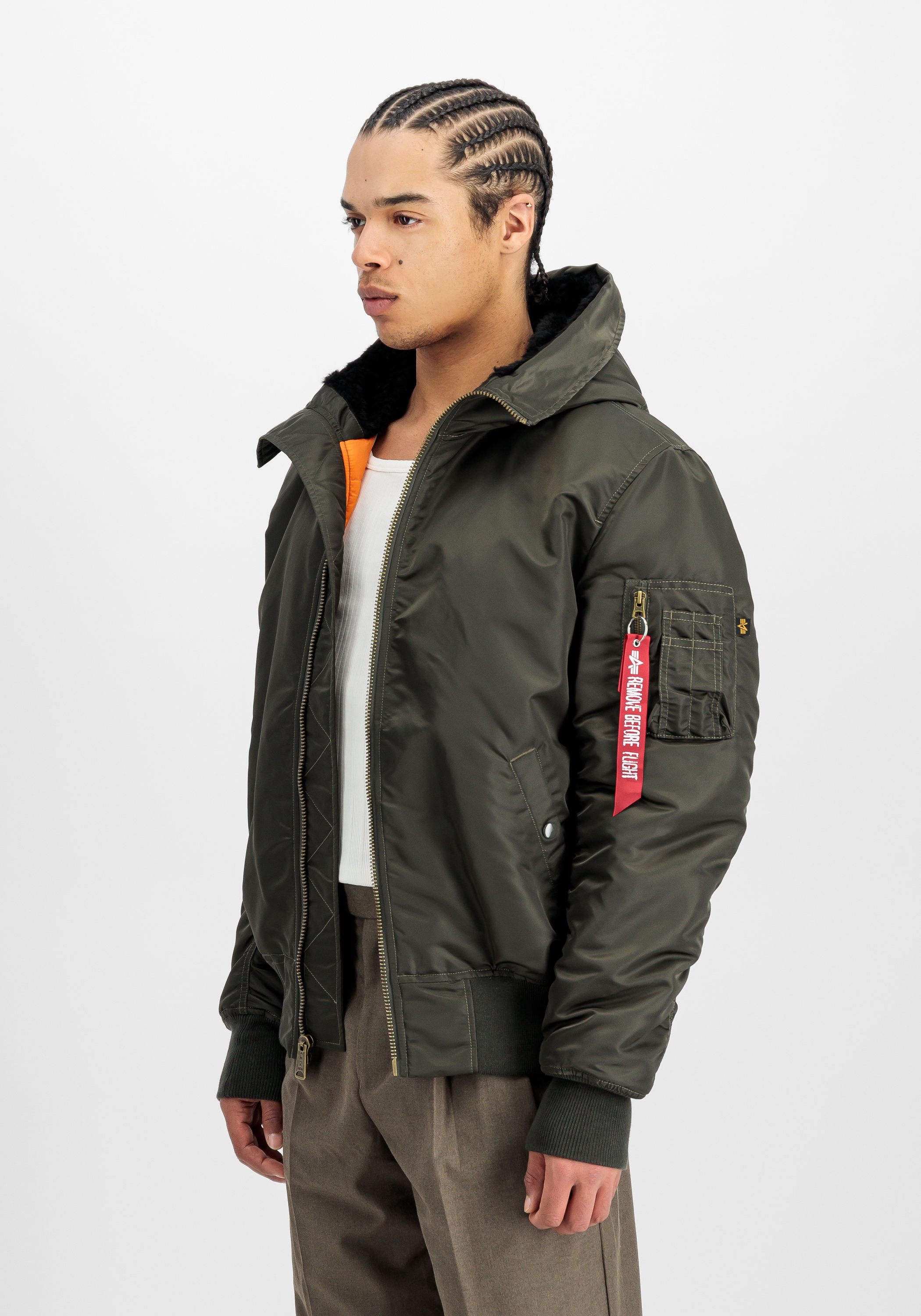 Alpha Industries Bomberjacke »Alpha Industries Men - Bomber Jackets MA-1 Hooded«
