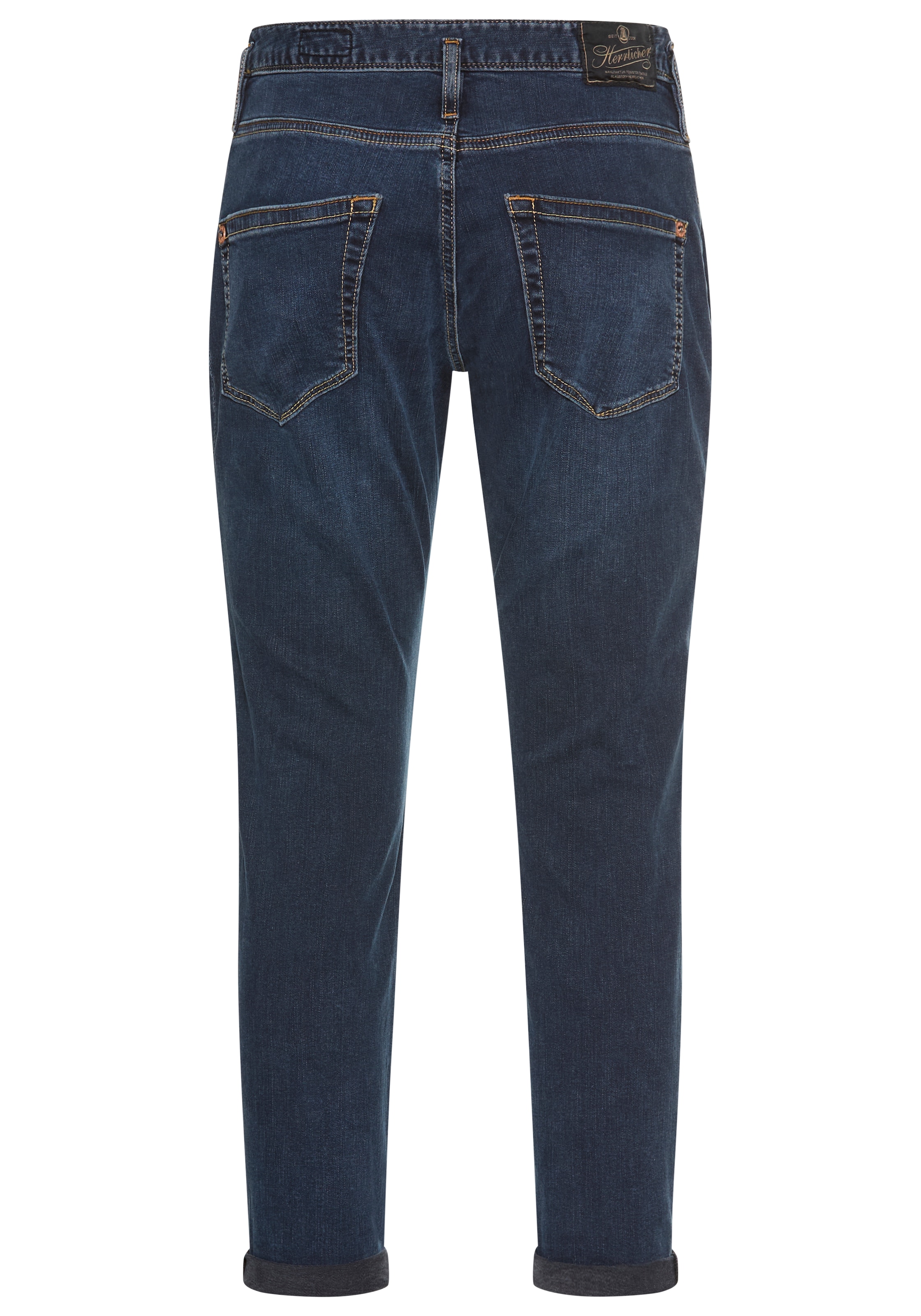 Herrlicher 7/8-Jeans »Shyra Cropped Denim Stretch«, mit halb verdeckter Knopfleiste