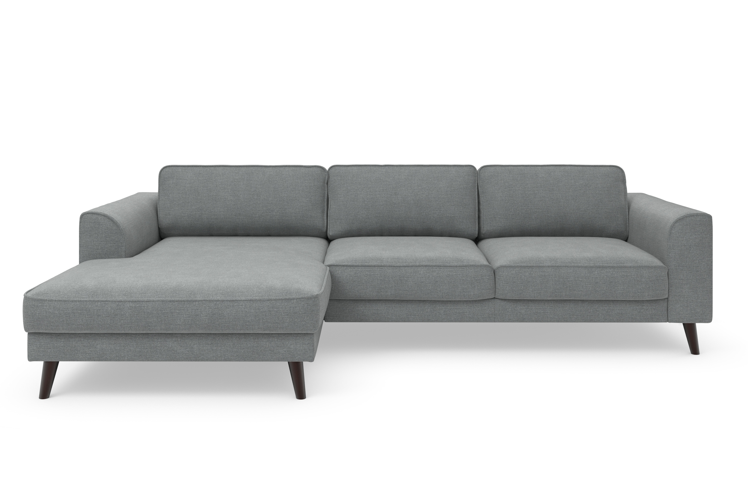 TRENDMANUFAKTUR Ecksofa "Lumber Jack, elegantes Designsofa, zeitlos modern, günstig online kaufen