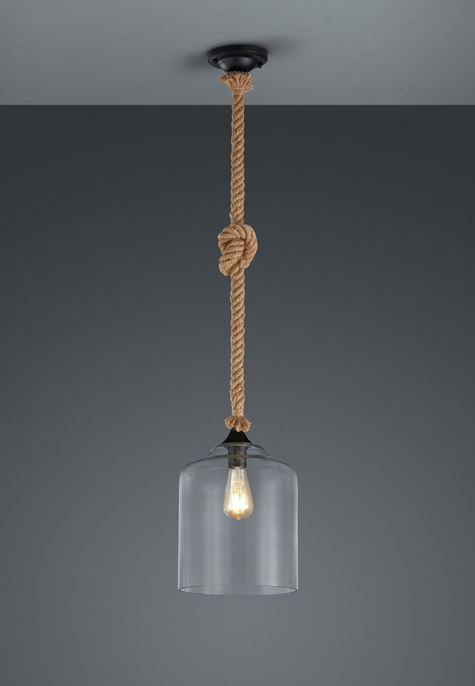 TRIO Leuchten Pendelleuchte »JUDITH« E27 Warmweiß Hängeleuchte, Hängelampe