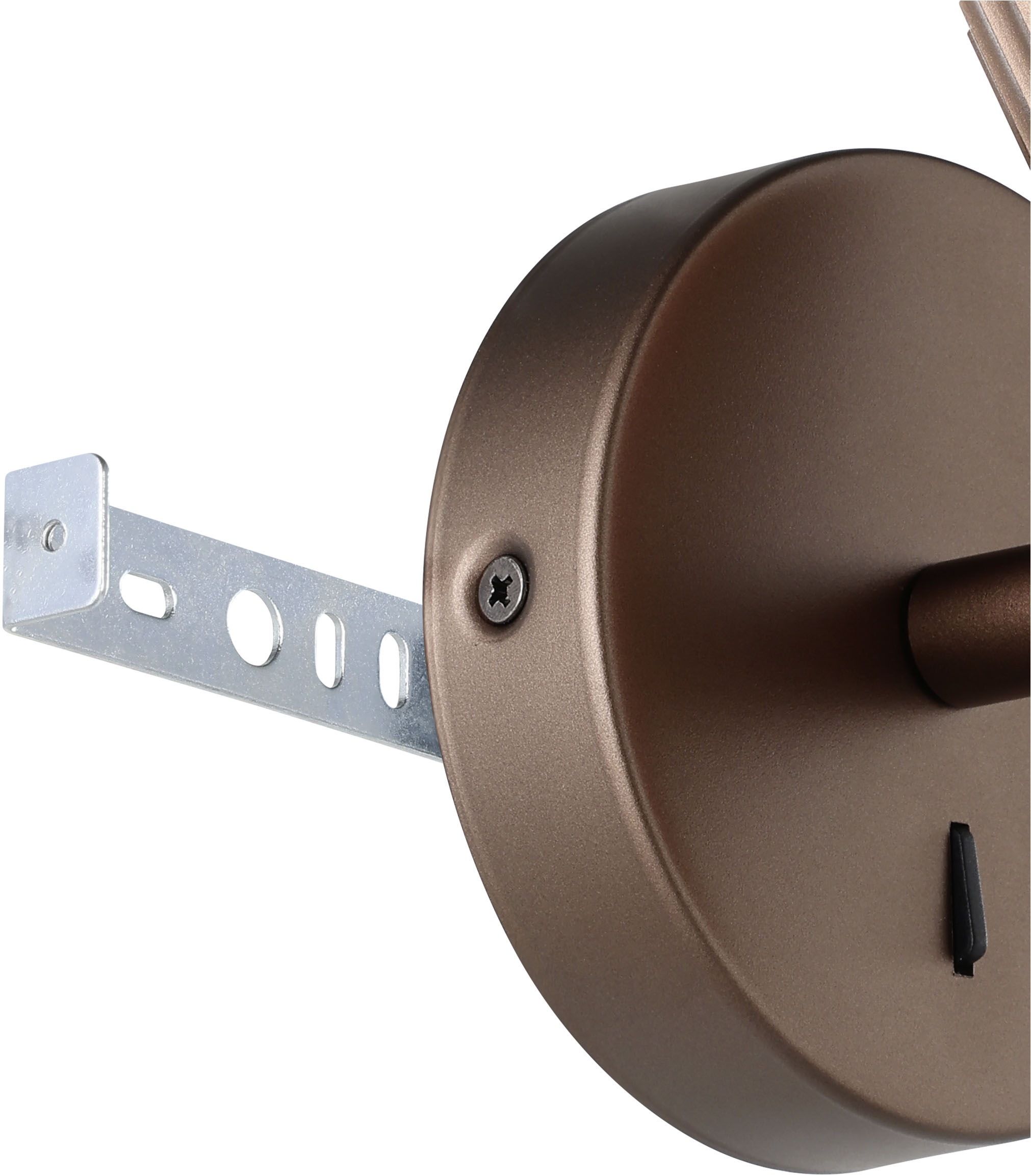 EGLO Wandleuchte »PORTILLO Wandlampe - Alu, Stahl - GU10 - 1X5W - IP20« GU10 1 Stk. Wandstrahler, Wandspot, Wohnzimmer, Flur, L10,5 x H11 x AL12,5 cm