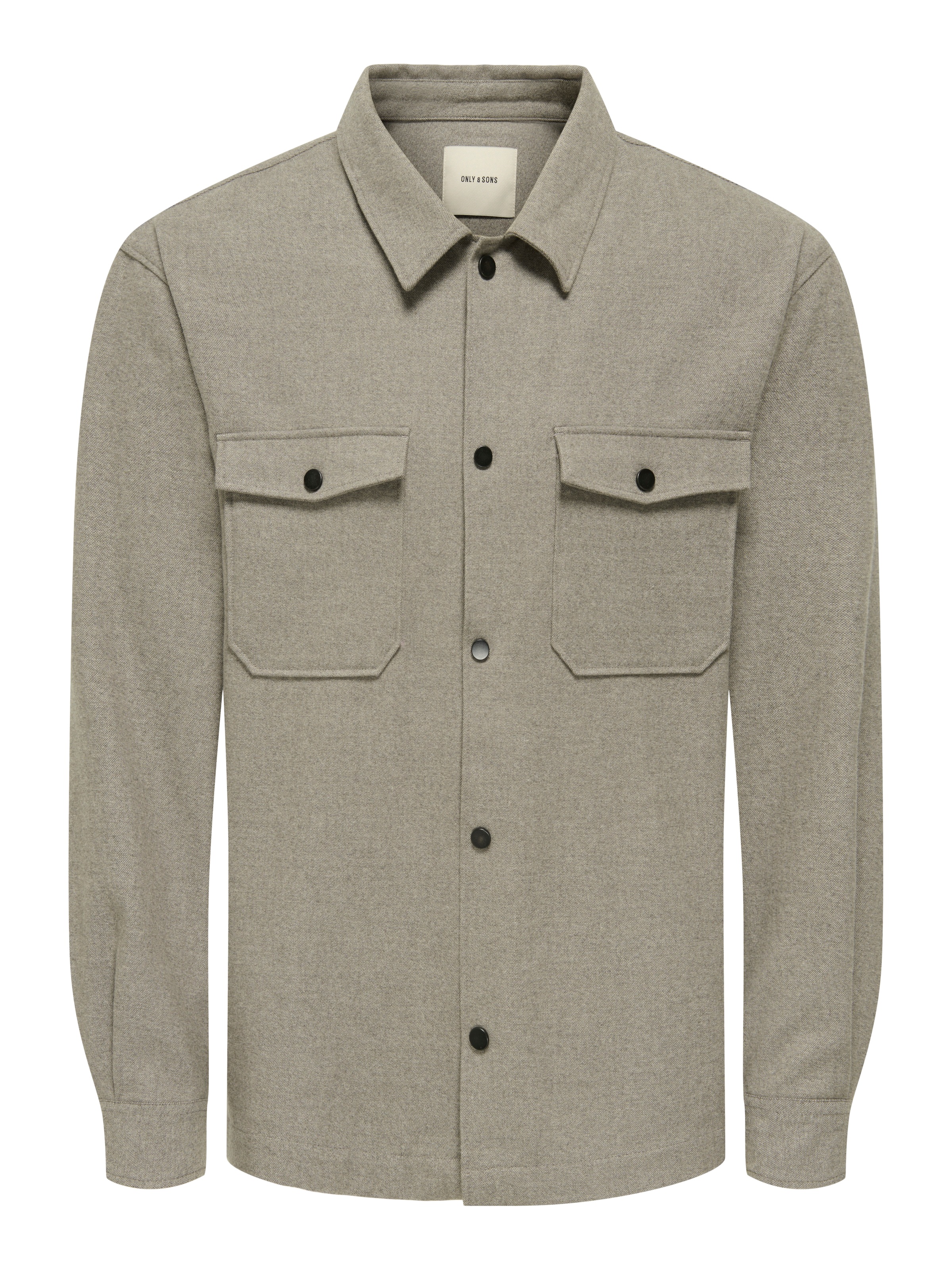 ONLY & SONS Langarmhemd »ONSMARK BRUSHED 0353 OVERSHIRT«