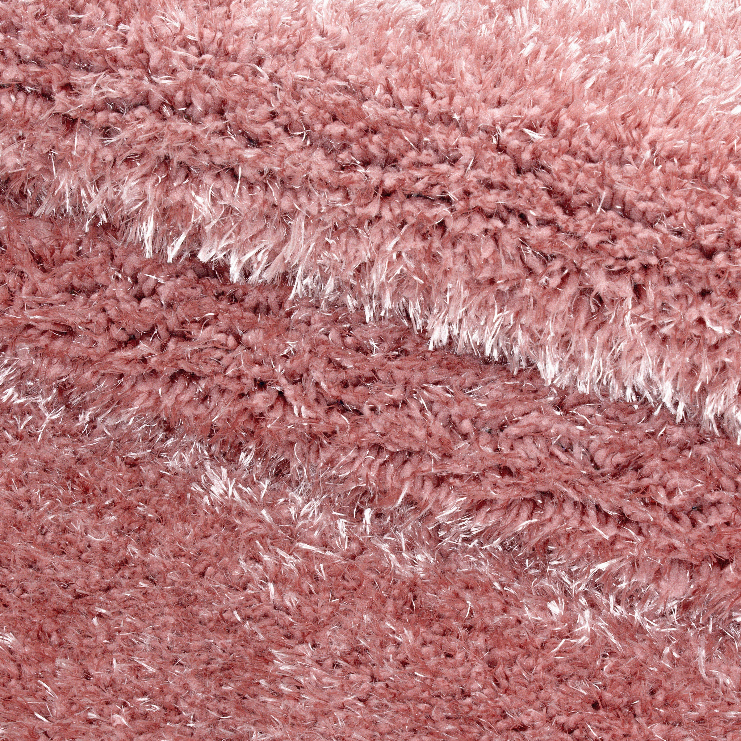Ayyildiz Teppiche Hochflor-Teppich »BRILLIANT 4200«, rund, 50 mm Höhe, auch in rechteckig, Langflor, Shaggy, Wohnzimmer