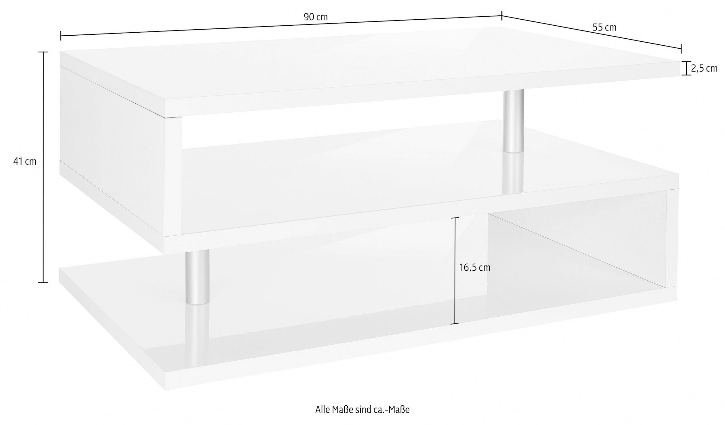 INOSIGN Couchtisch, Breite 90 cm