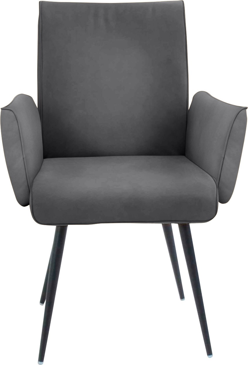 K+W Komfort & Wohnen Armlehnstuhl »Giacomo I« () 1 Stk.4- Fuß-Armlehnenstuh günstig online kaufen