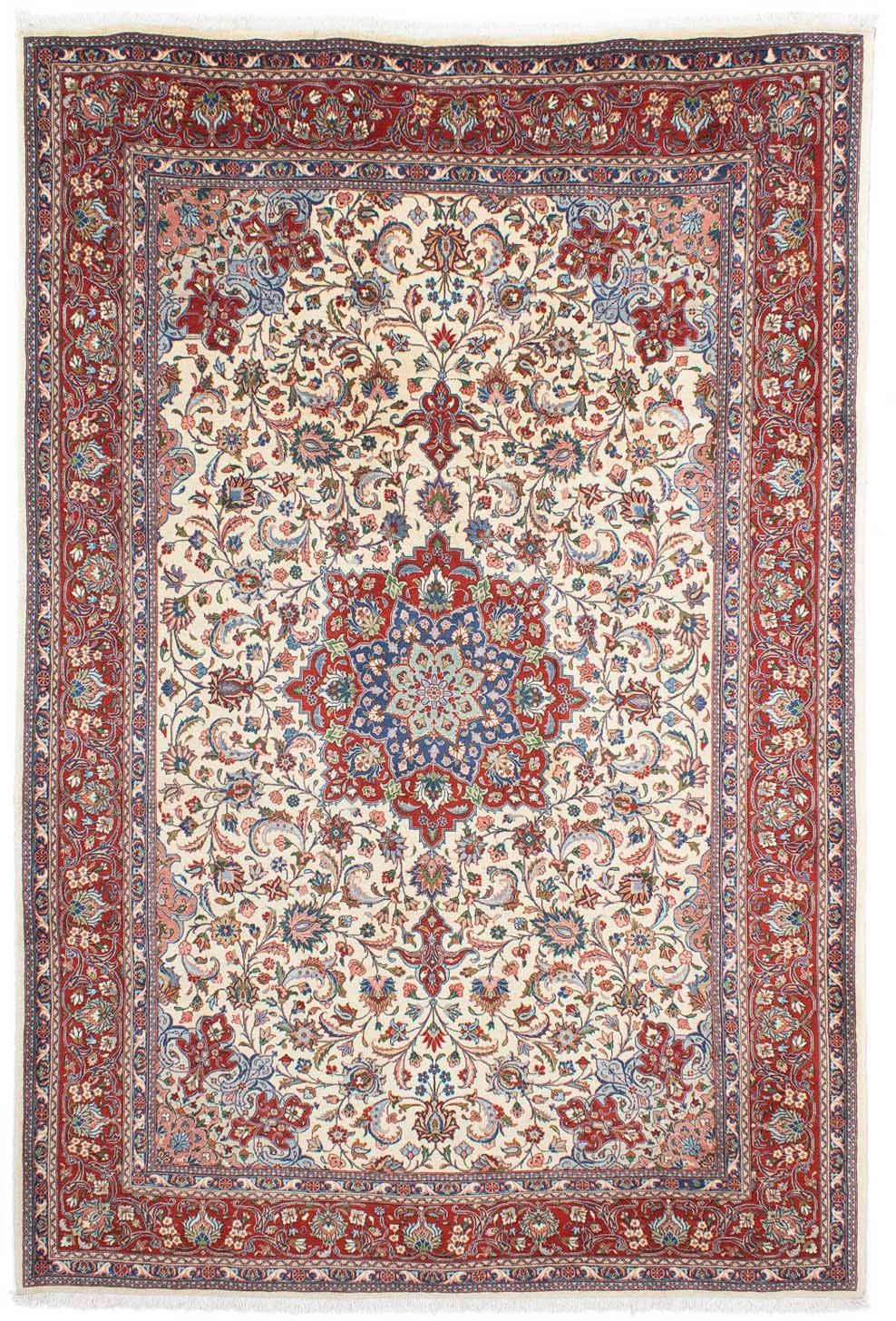 morgenland Wollteppich »Golpayegan Medaillon Beige 303 x 208 cm«, rechtecki günstig online kaufen