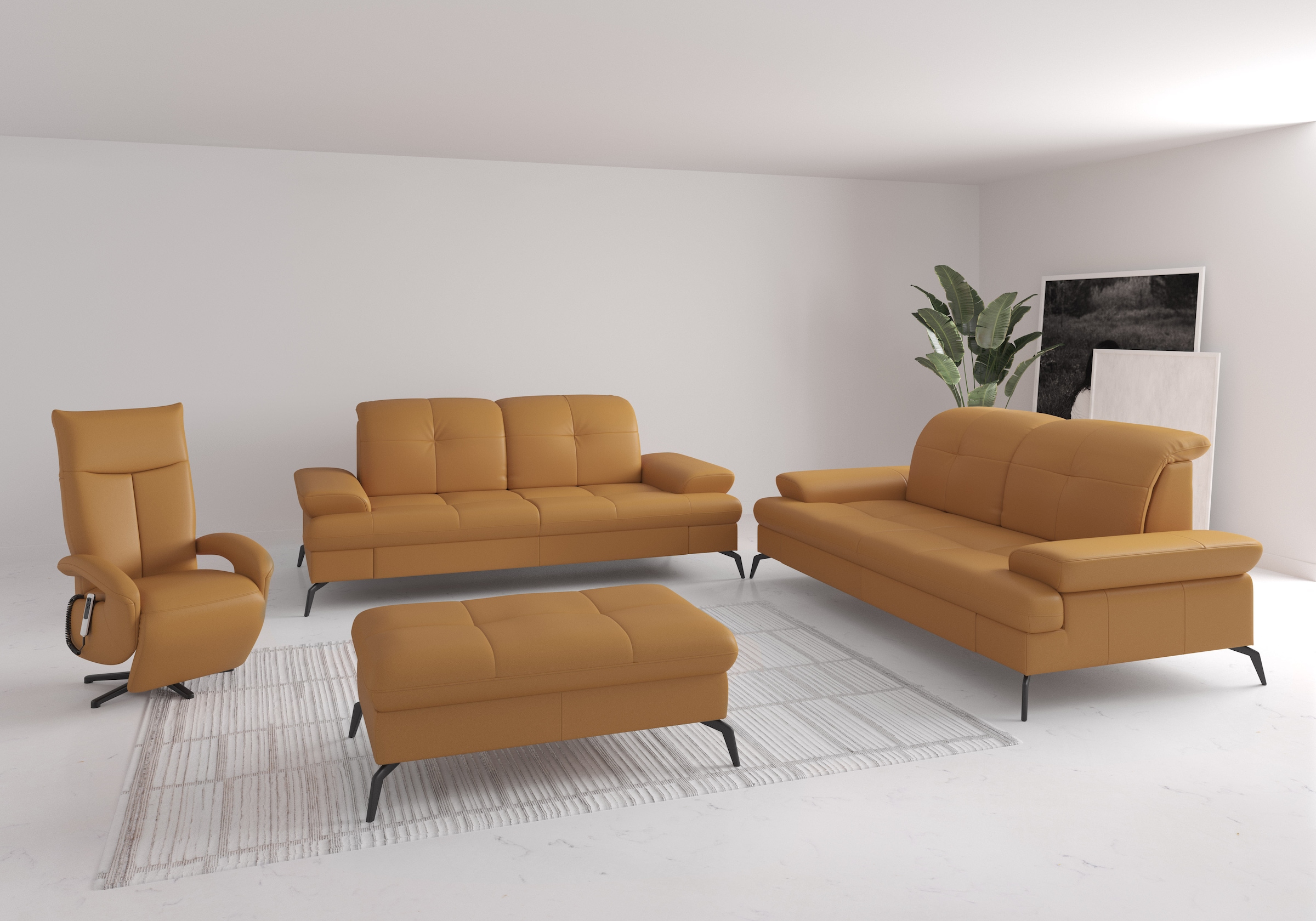 sit&more 2,5-Sitzer »Amica«, inkl Sitztiefenverstellung und Armteilverstellung