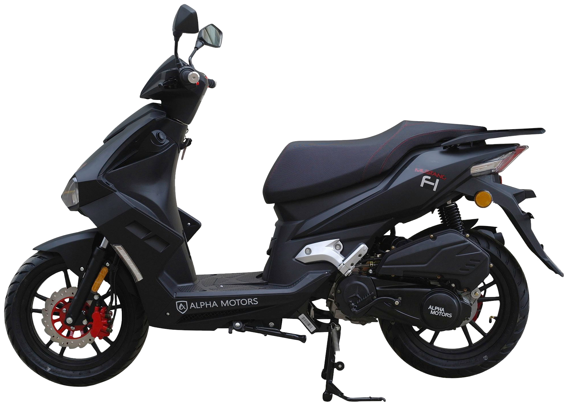 Alpha Motors Motorroller »Mustang FI«, 125 cm³, 85 km/h, Euro 5+, 7,75 PS, mit USB-Anschluss und Lenkerschloss, sportliches Design