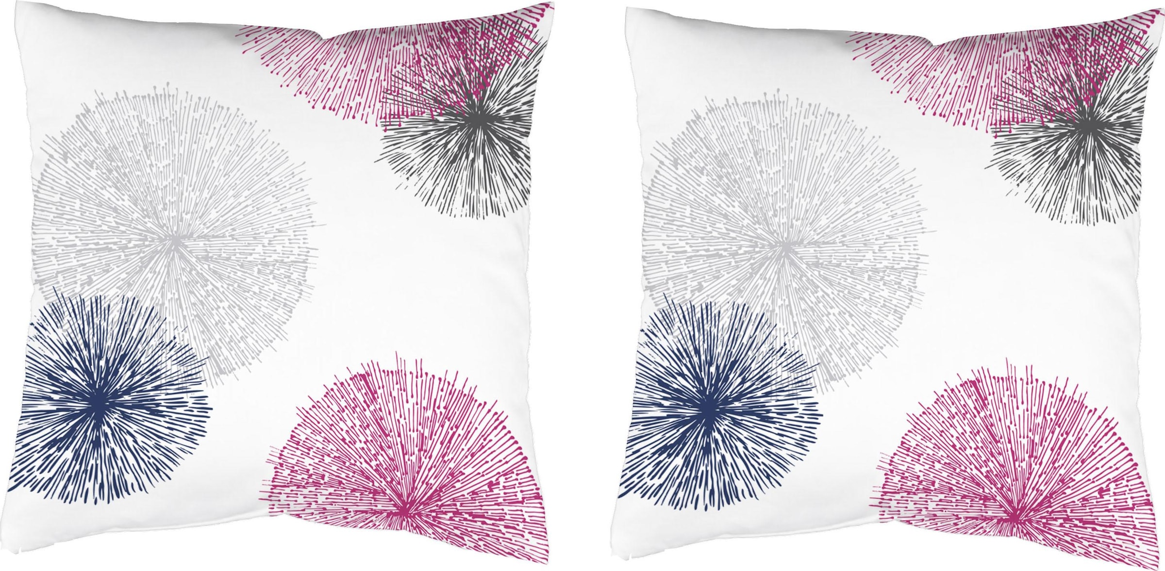 HOME Wohnideen Kissenhülle   ¦ rosa/pink ¦ Maße (cm): B: 40 H: 40 Dekokisse günstig online kaufen