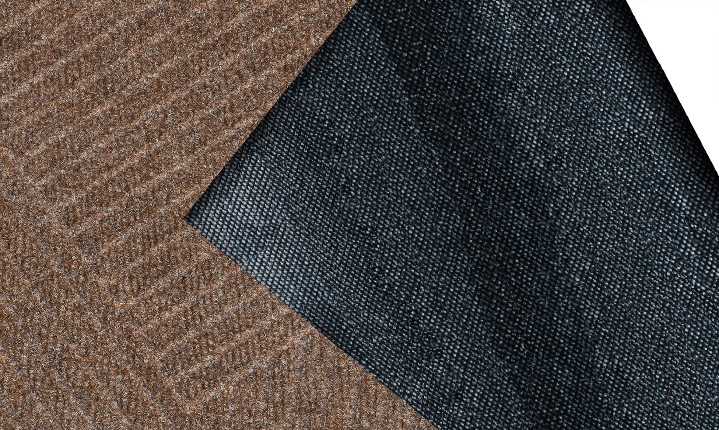 wash+dry by Kleen-Tex Fußmatte »DUNE Stripes taupe«, rechteckig, 8 mm Höhe