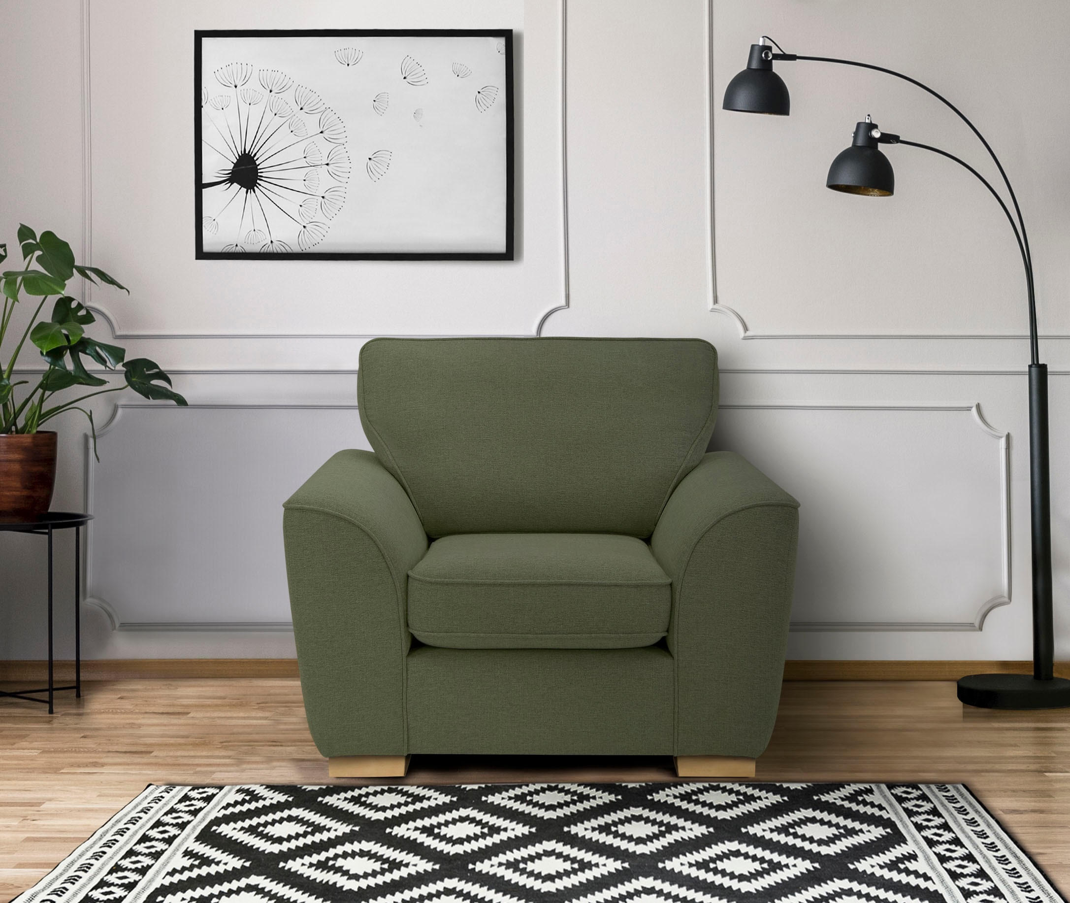 Home affaire Sessel »Savoy Cocktailsessel«, gemütlicher Sessel, in 2 Bezugs günstig online kaufen