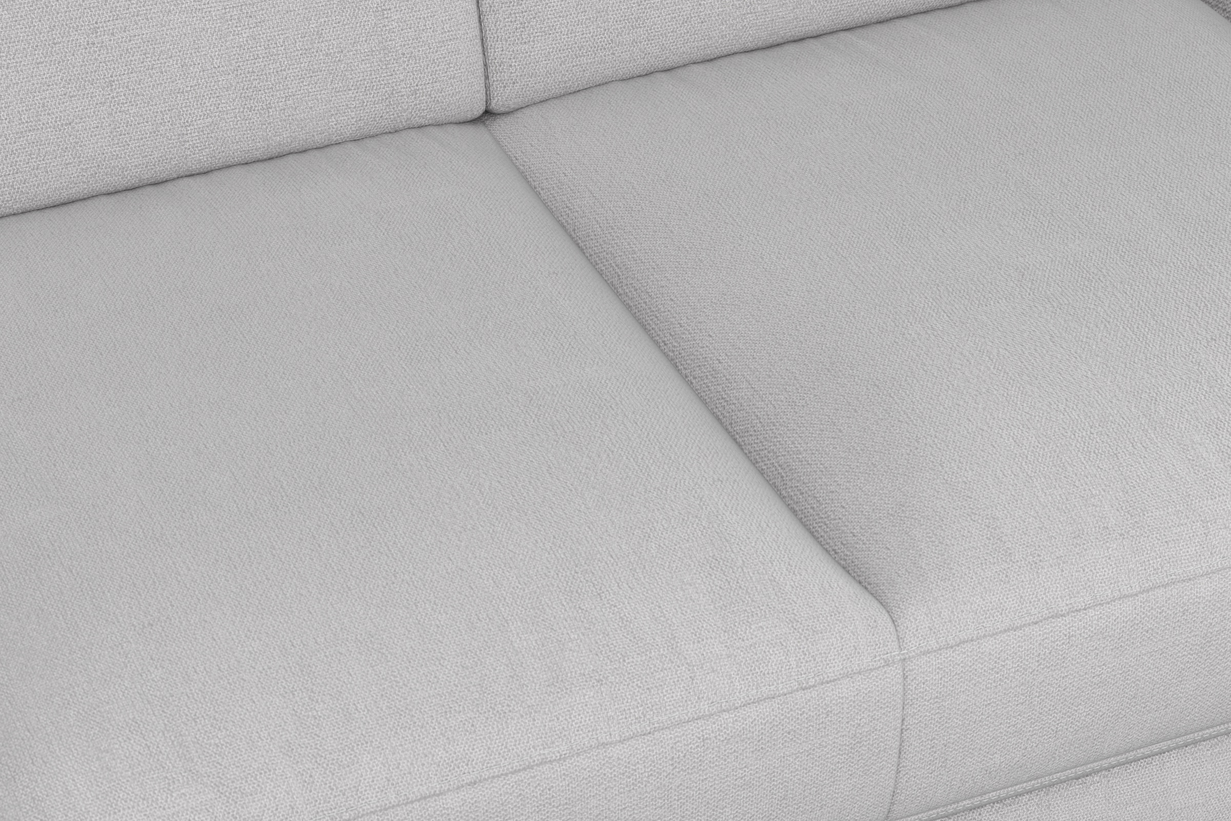 sit&more Ecksofa »Padua L-Form«, inklusive Sitztiefenverstellung, Armteilfunktion und Federkern