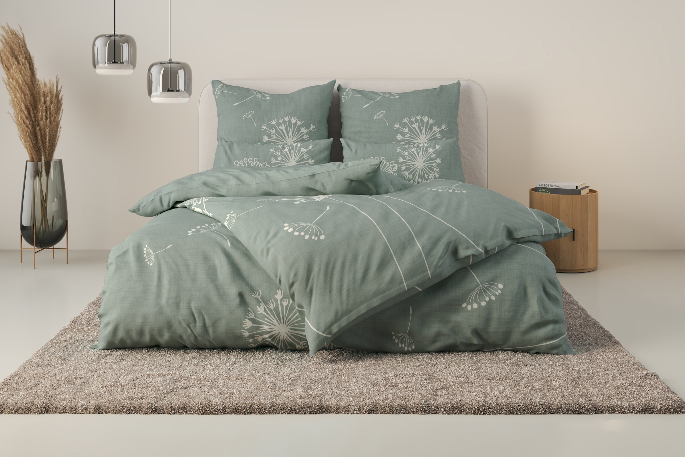 Home affaire Bettwäsche »Soucy«, ab Gr. 135x200, 100% Baumwolle, Renforcé & Premium Satin