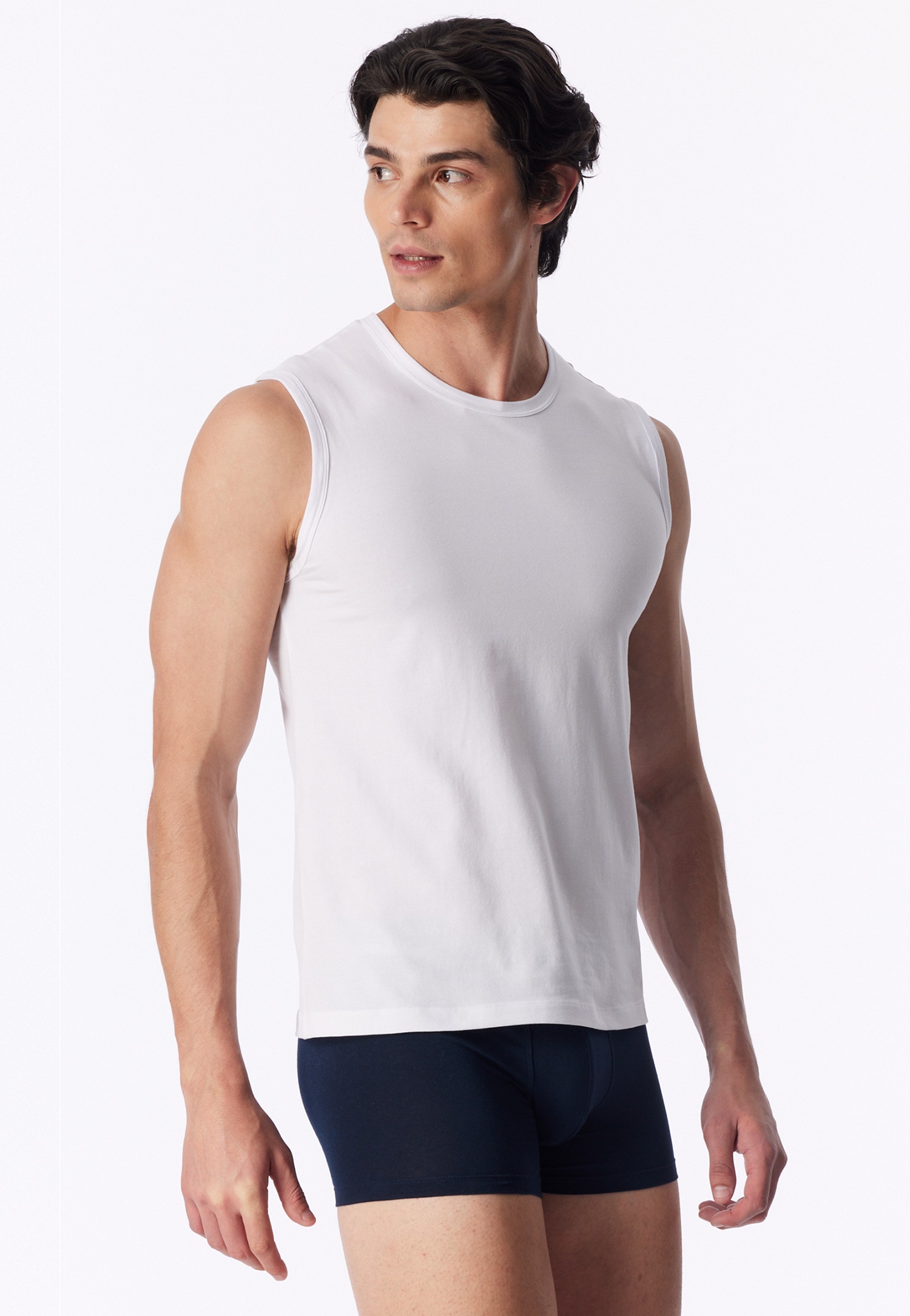 uncover by SCHIESSER Tanktop »Uncover Cotton« Cotton-Mix, elastisch, breite Träger, Doppelpack