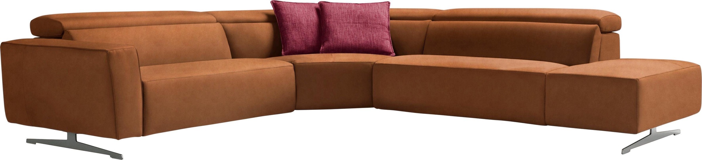 Egoitaliano Ecksofa »Stefanie-e, Designsofa der Extraklasse, bequem mit hoh günstig online kaufen