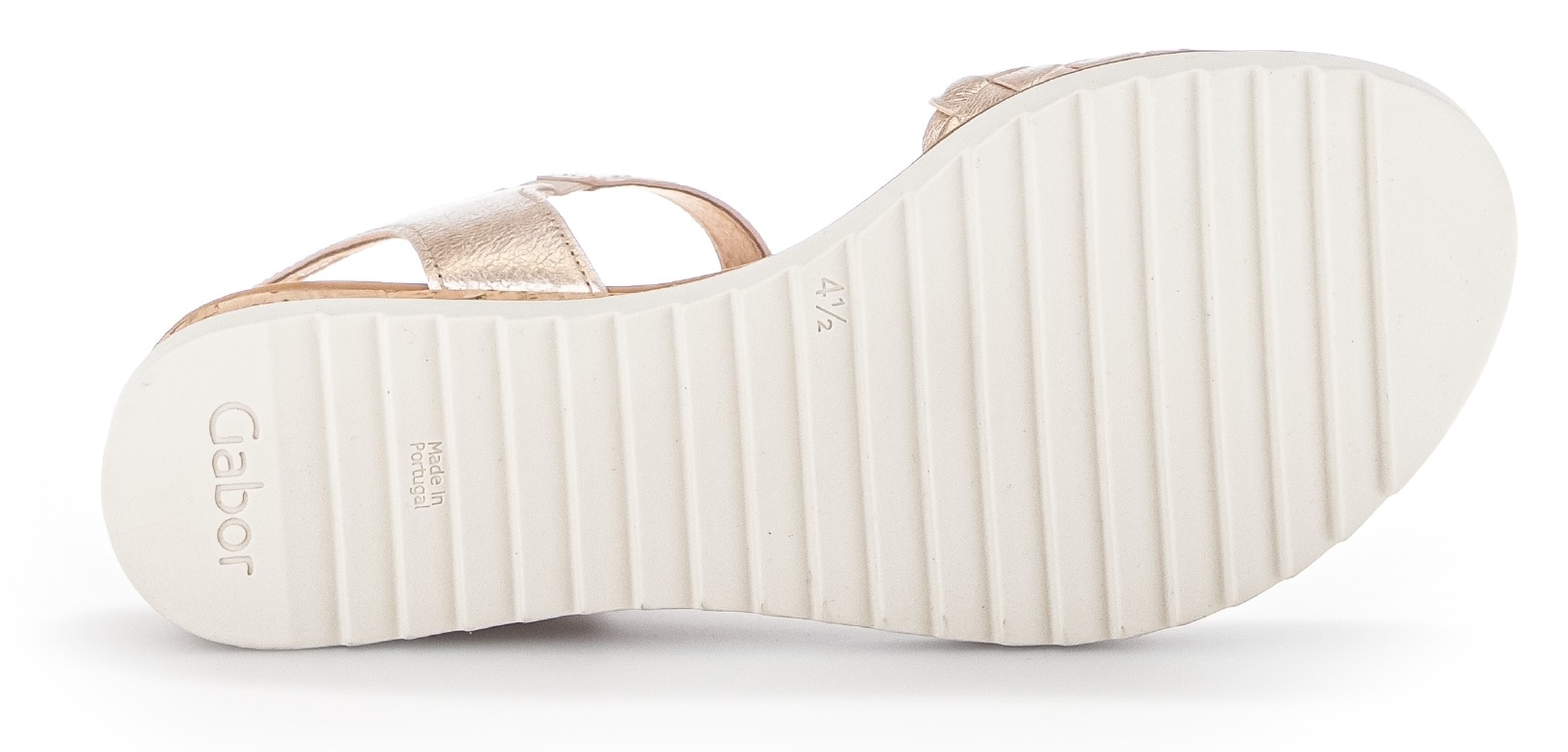 Gabor »GENUA«  , Sommerschuh, Sandale, Keilabsatz, mit Klettverschluss, Weite G