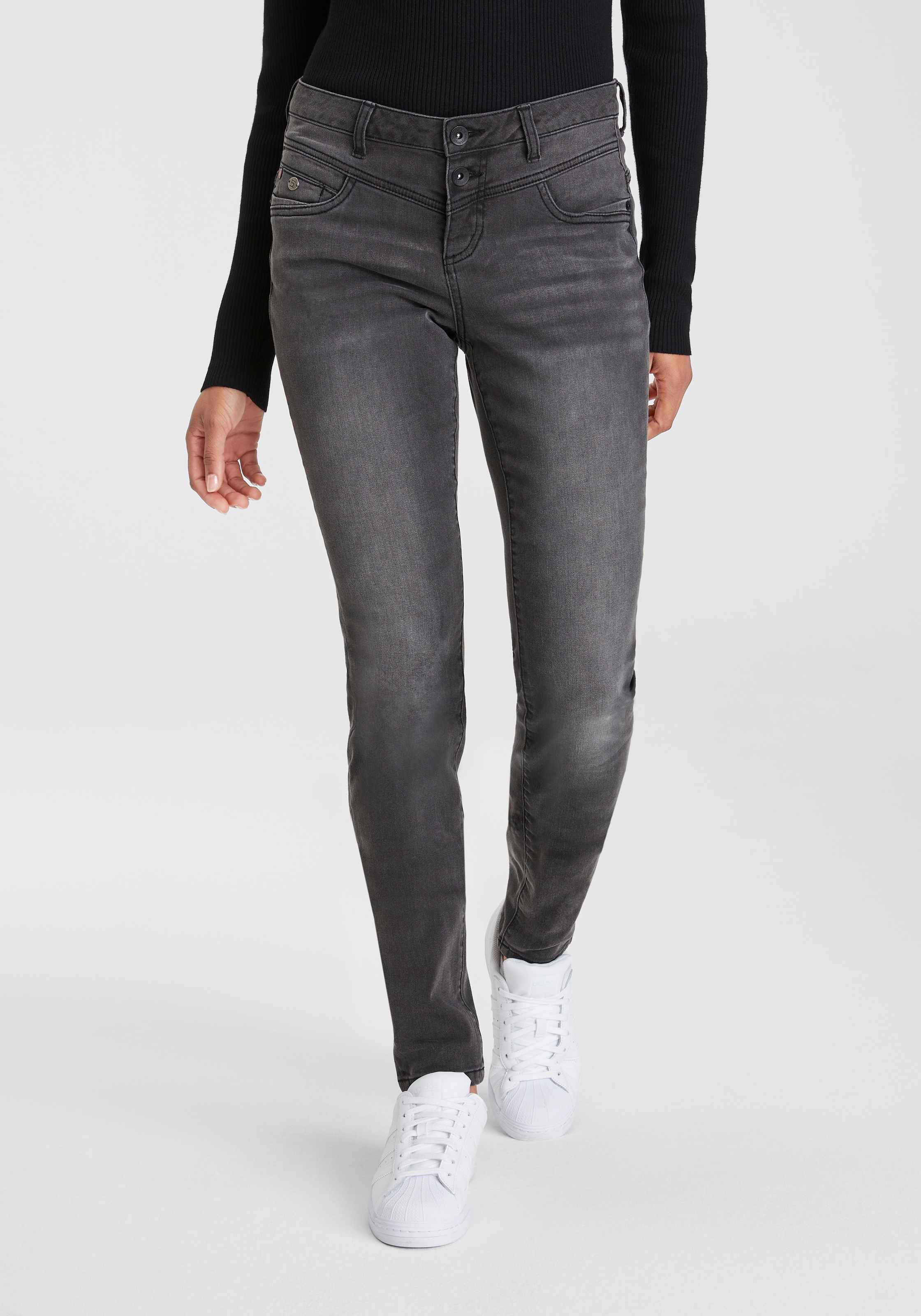 H.I.S 5-Pocket-Jeans »djunaHS«, ökologische, wassersparende Produktion durch Ozon Wash