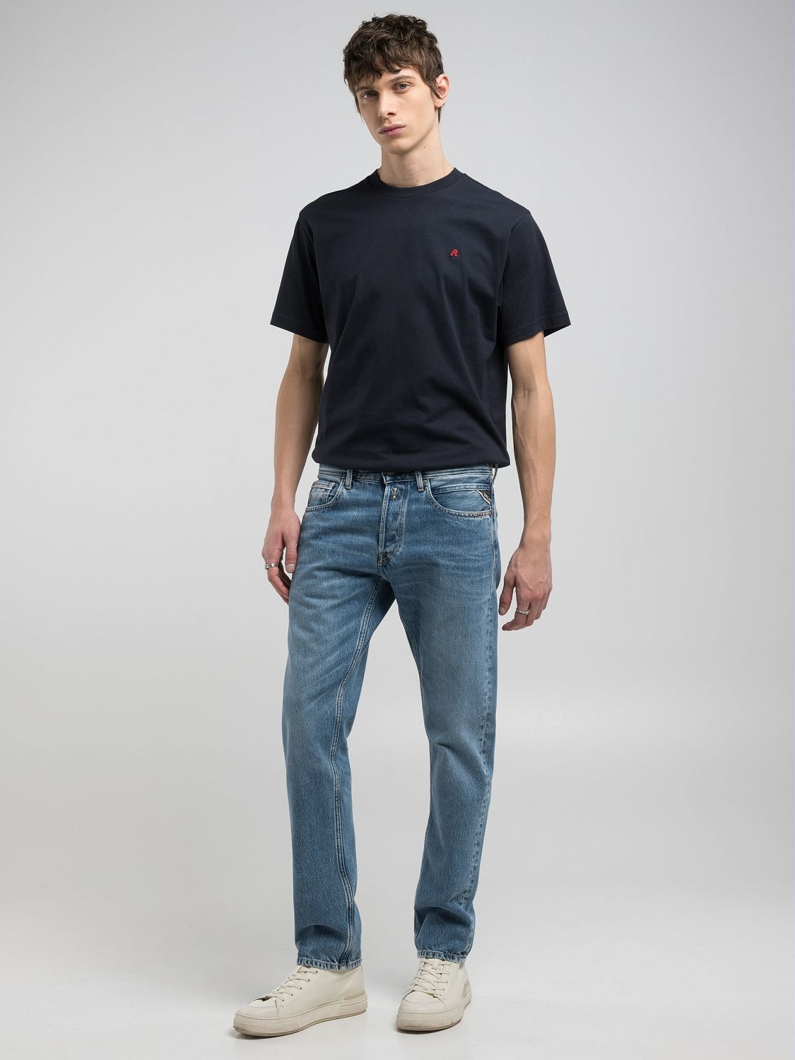 Replay Straight-Jeans »GROVER«, in vielen verschiedenen Waschungen, mit Stretch