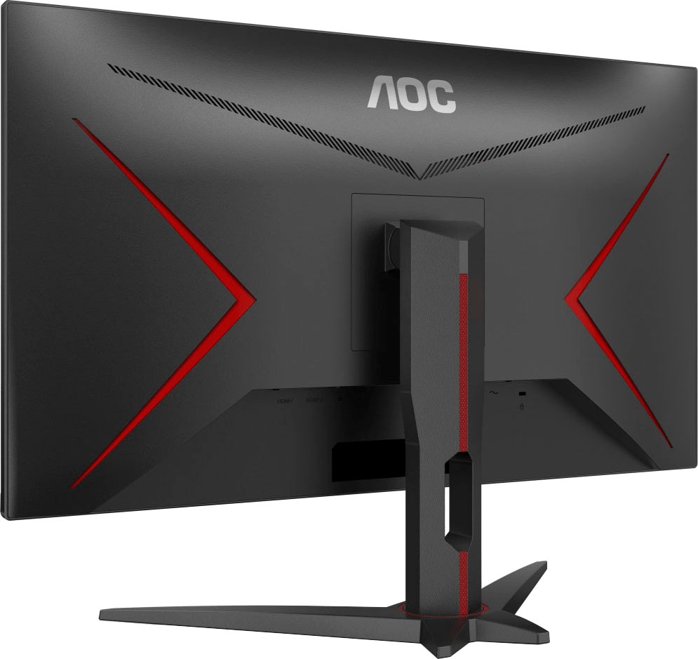 AOC LED-Monitor »U28G2AE/BK«, 71 cm/28 Zoll, 3840 x 2160 px, 4K Ultra HD, 1 ms Reaktionszeit, 60 Hz