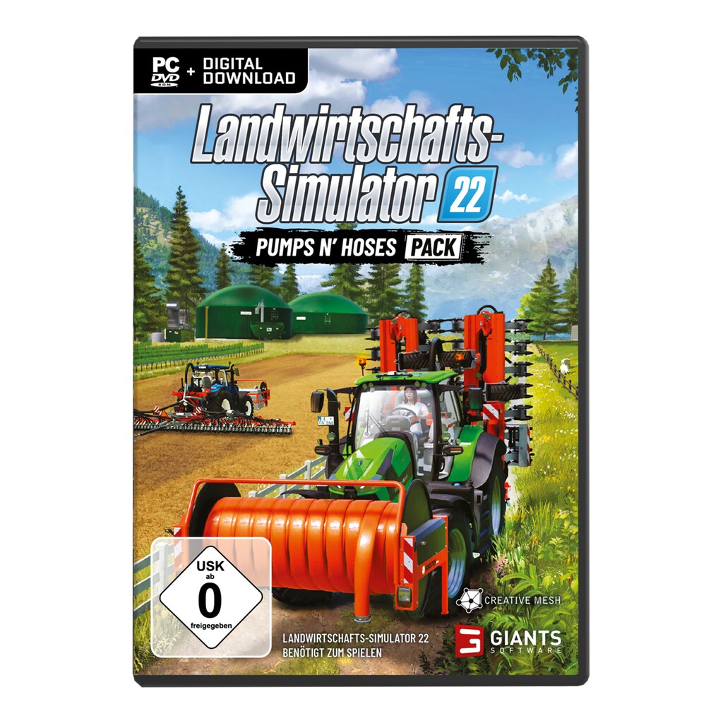 Astragon Spielesoftware »Landwirtschafts-Simulator 22: Pumps n’ Hoses Pack«, PC