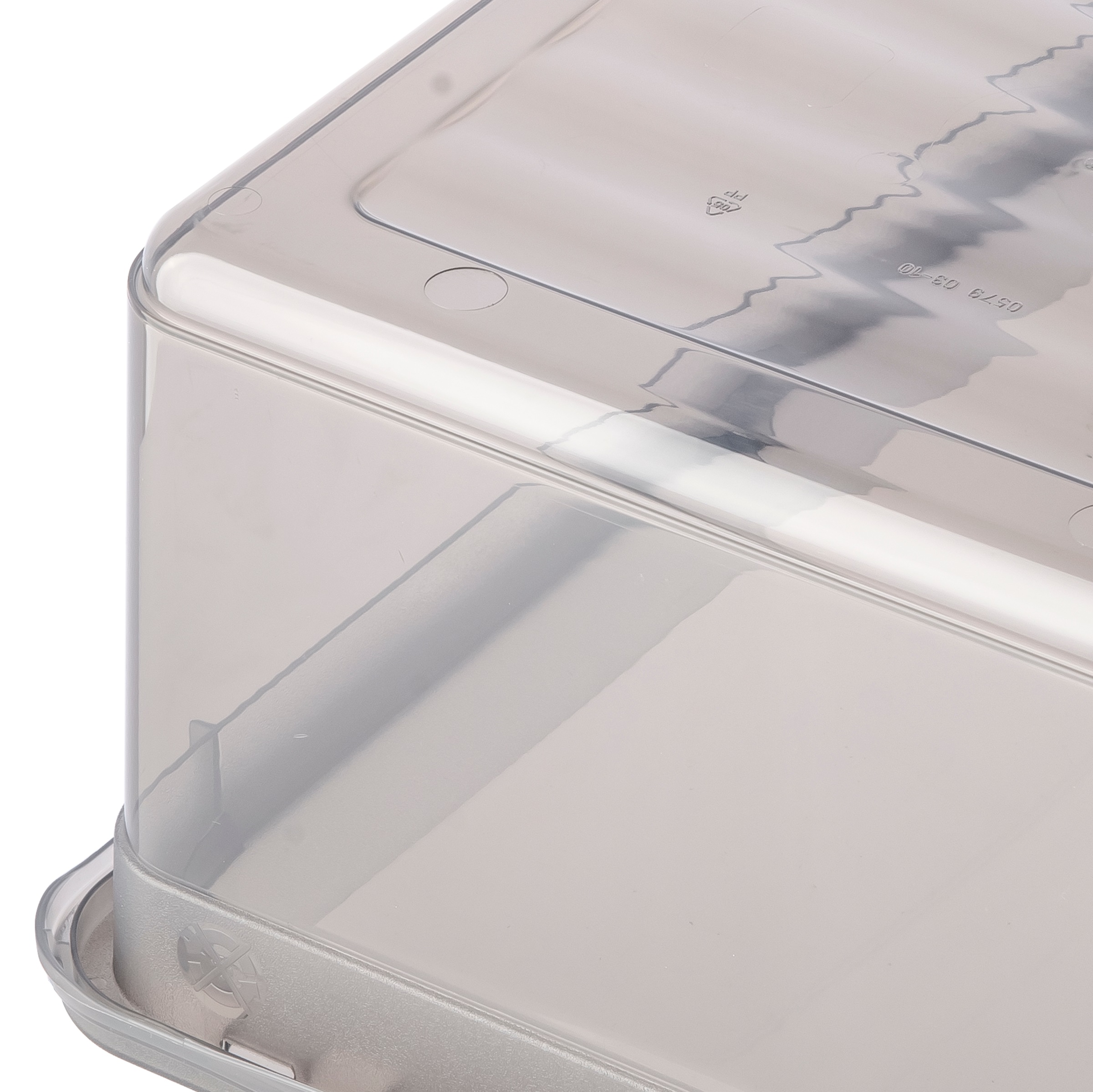 keeeper Aufbewahrungsbox »bea, clearbox mit Air Control-System«, (Set, 3 St.), 3 x 11 l, stapelbar, 39 x 26,5 x14 cm