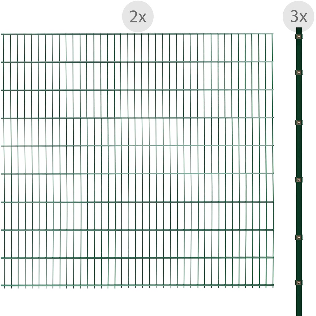 Arvotec Doppelstabmattenzaun »EXCLUSIVE 183 zum Einbetonieren«