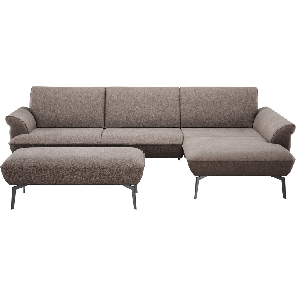 himolla Ecksofa »himolla 9900«, (mit Hocker)