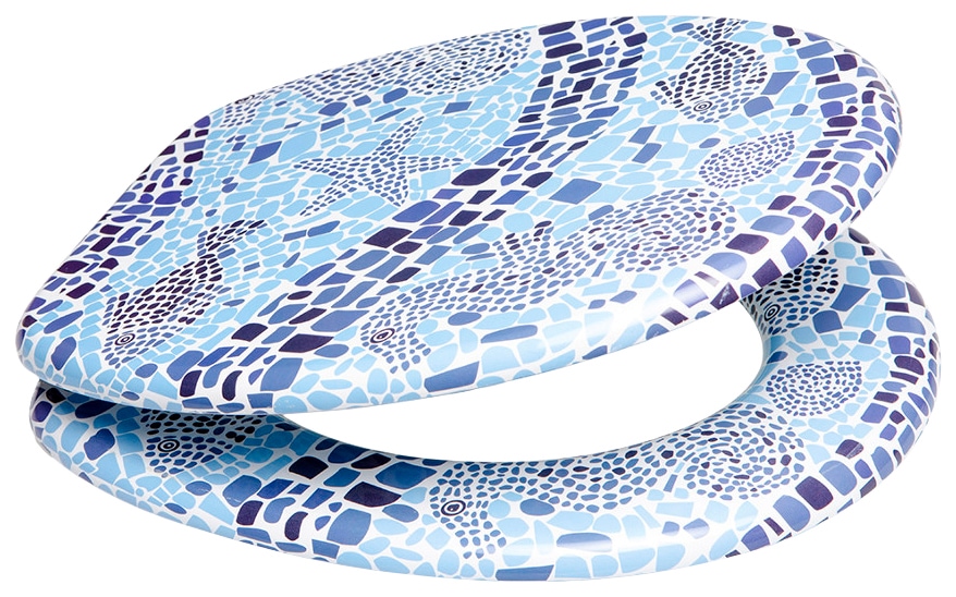 Sanilo WC-Sitz »Mosaic World«, mit Absenkautomatik