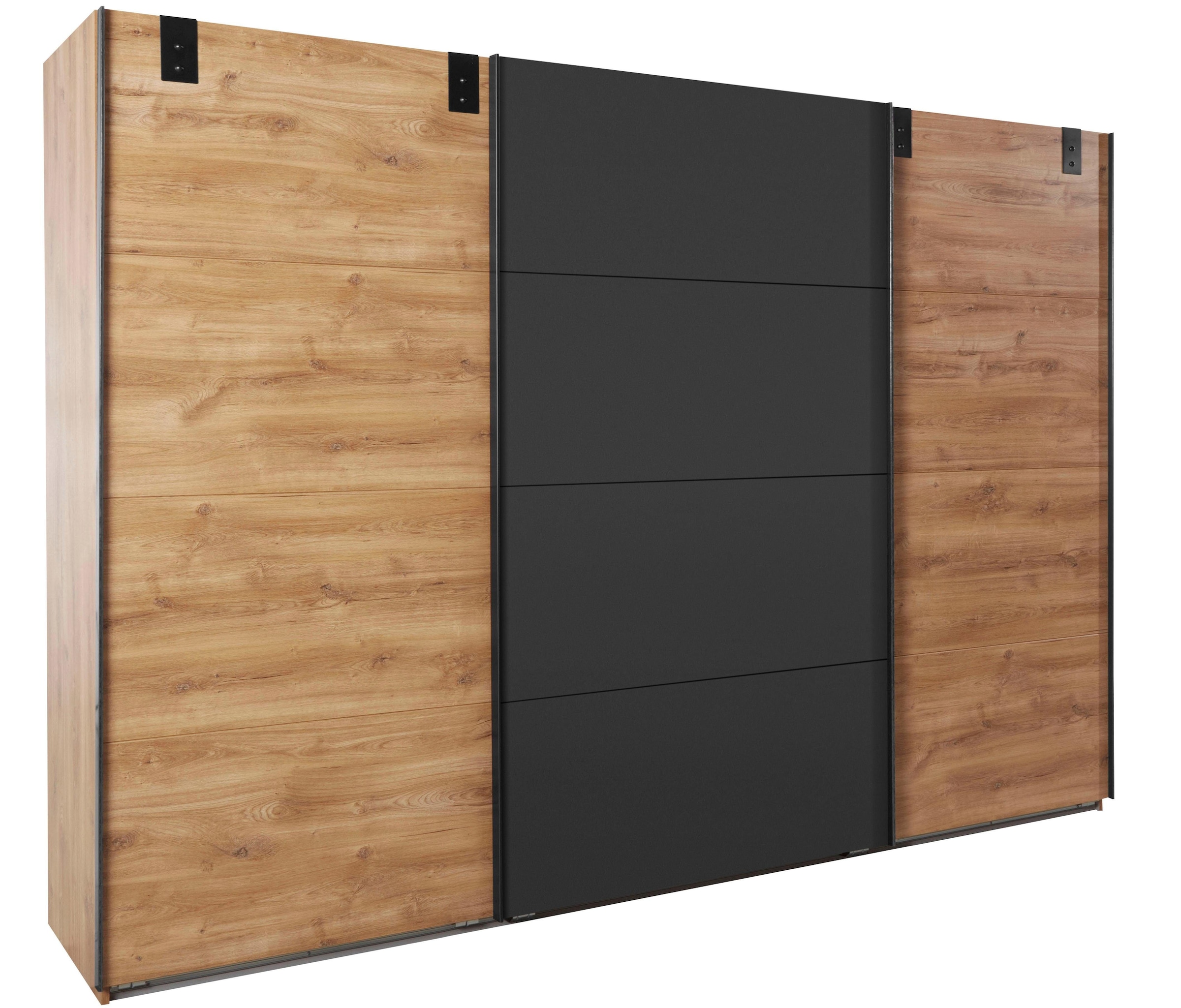 Wimex Schwebetürenschrank »Malmö, Kleiderschrank wahlweise mit oder ohne Spiegel«, Kleiderschrank im Industrial Design, 225 oder 270cm breit