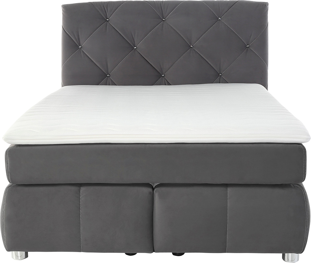 Jockenhöfer Gruppe Boxspringbett Bella, mit Kaltschaum-Topper