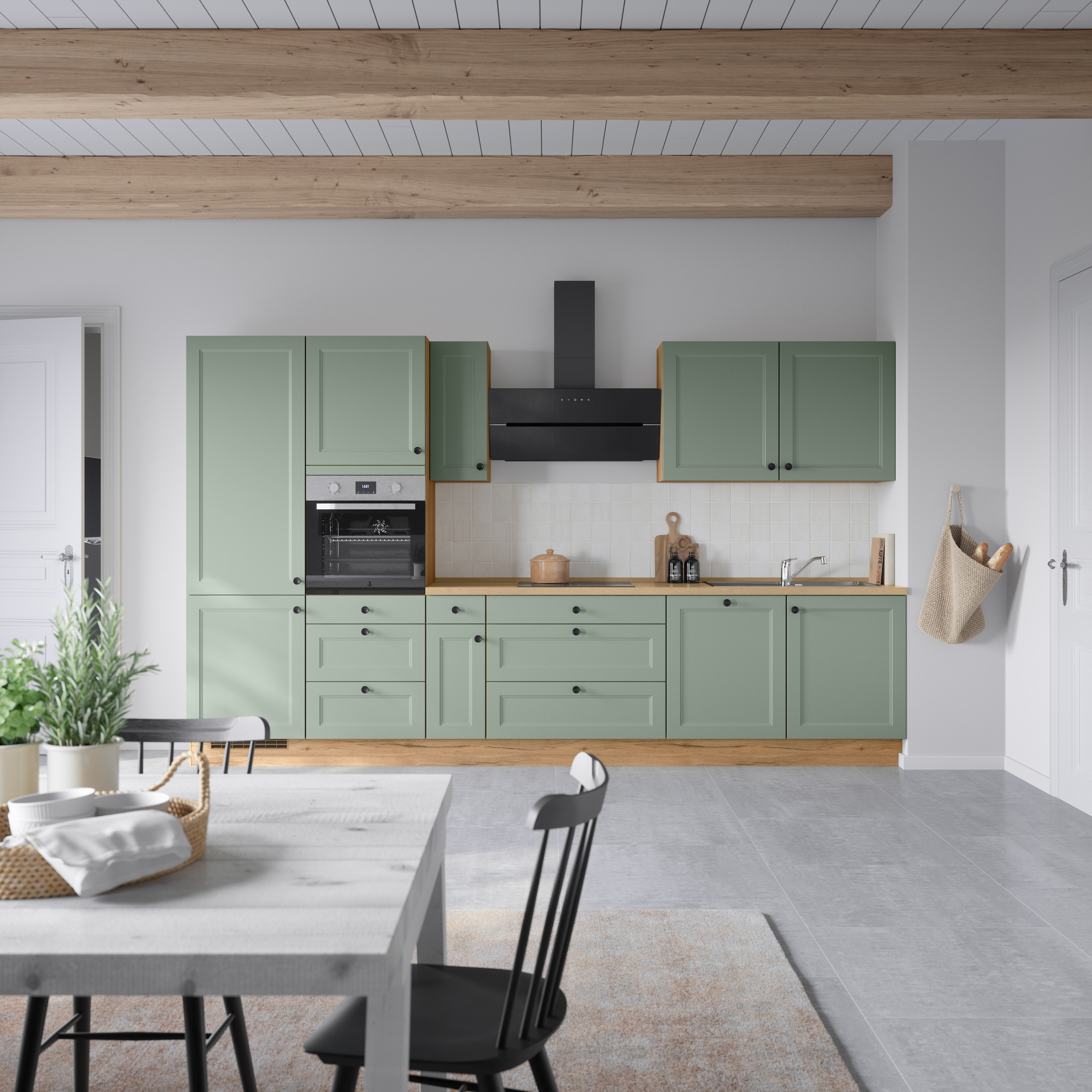 nobilia® Küchenzeile »"Cascada II"«, vormontiert, Breite 360 cm, Ausrichtung wählbar, wahlw. mit E-Geräten