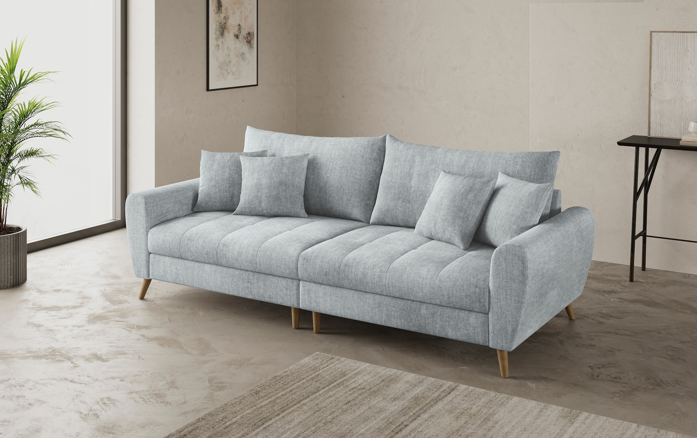 Mr. Couch Big-Sofa »Blackburn II«, Mit Kaltschaumpolsterung bis 140 kg belastbar