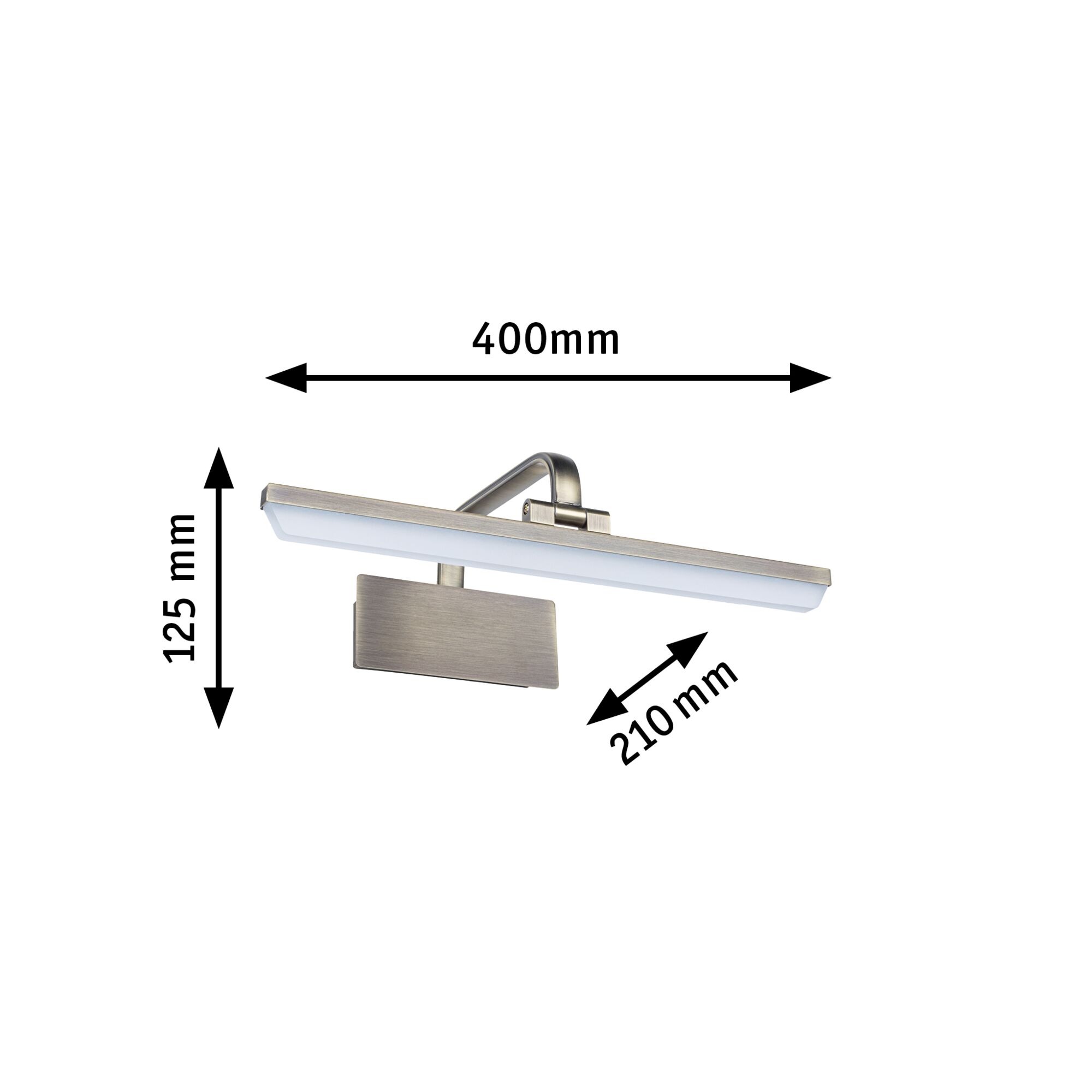 Paulmann LED Bilderleuchte »Renan 3000K, 230V«, 1 flammig