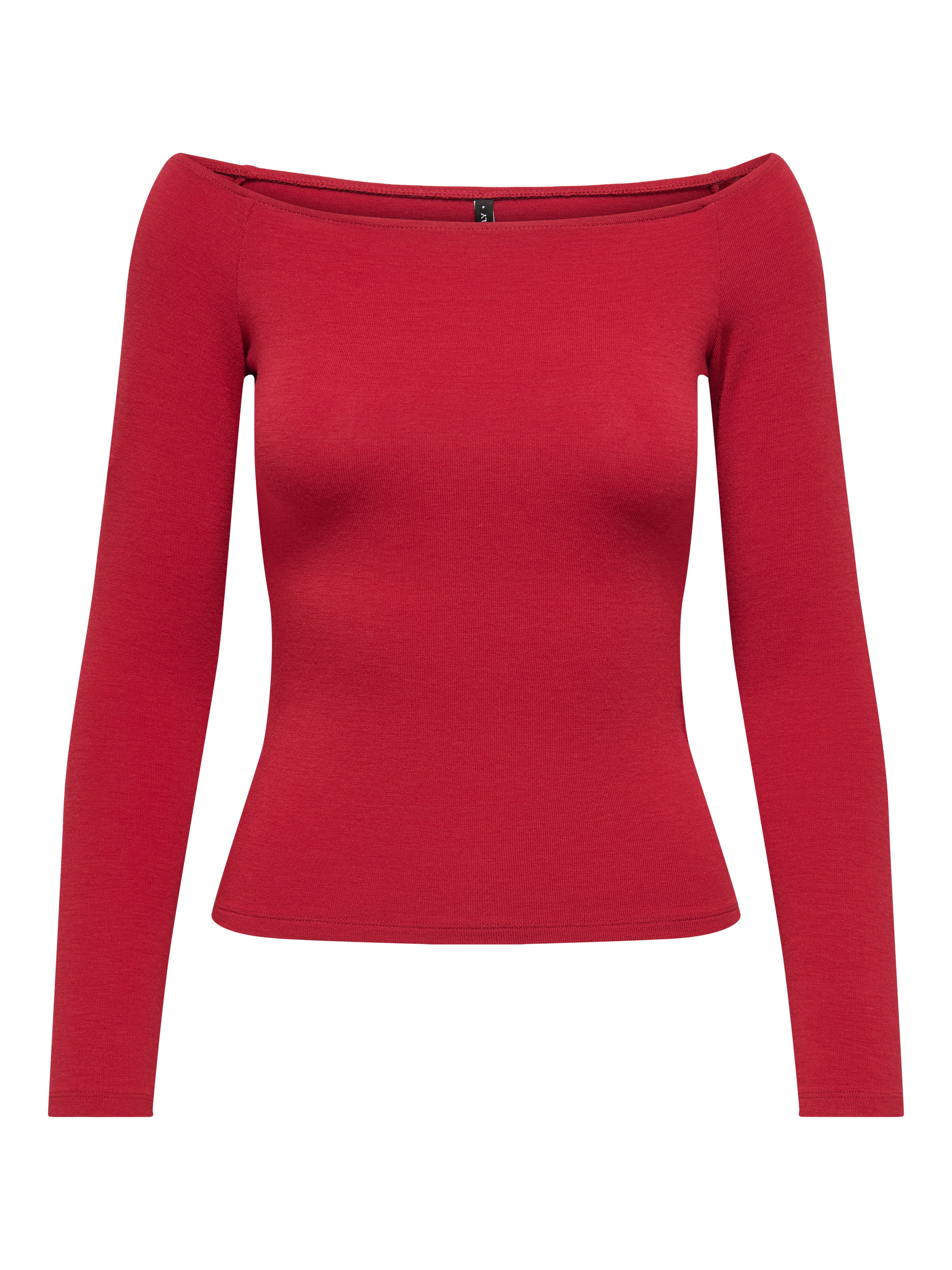 ONLY Langarmshirt »ONLGLAMOUR L/S BOAT NECK TOP BOX CC JRS«