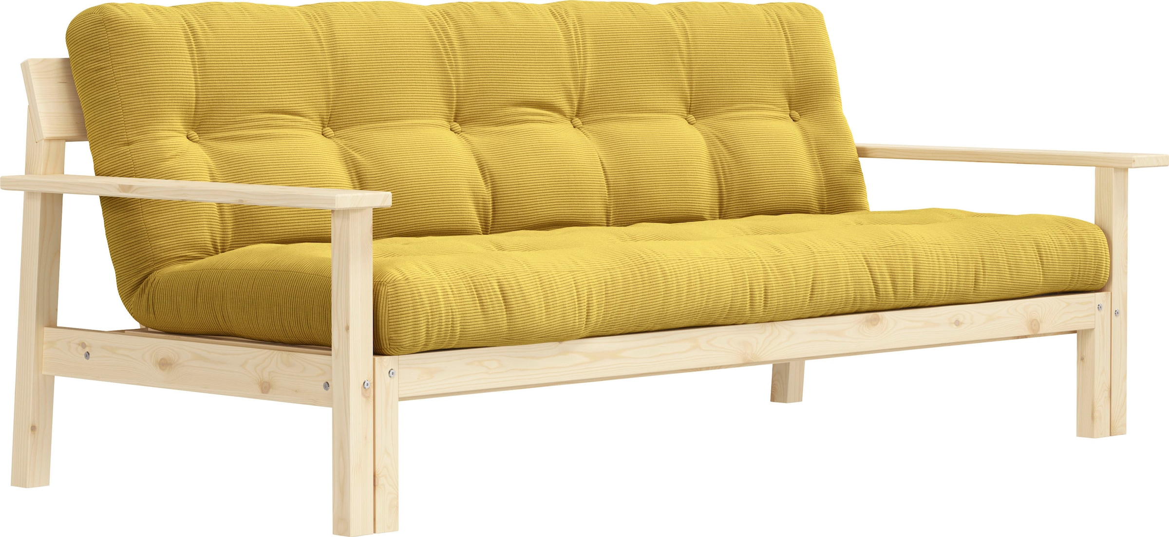 Karup Design Schlafsofa »Unwind«, Mit Holzstruktur, inkl. Futonmatratze, Liegefläche 130x190 cm
