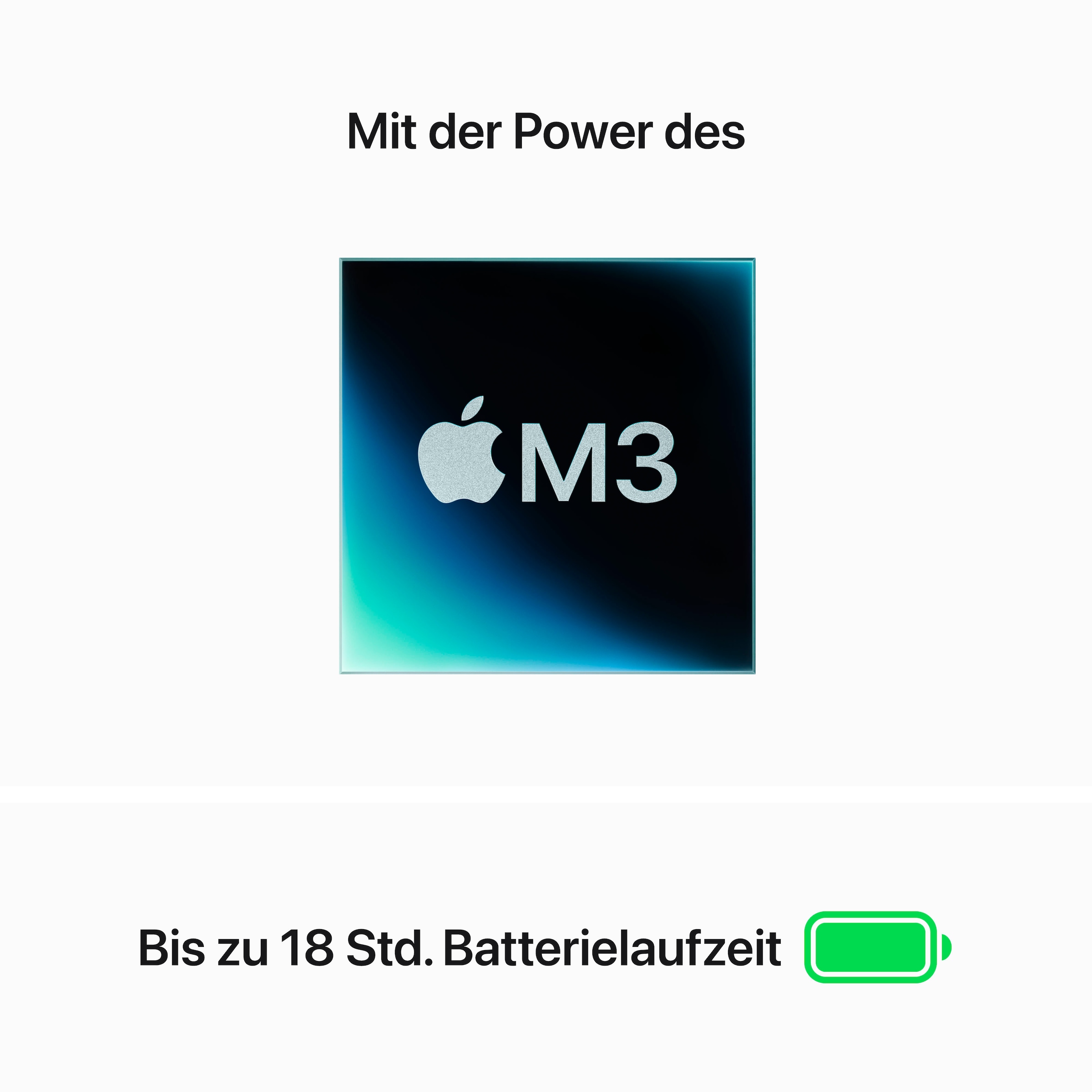 Apple Notebook »MacBook Air 15''CTO«, 38,91 cm, / 15,3 Zoll, Apple, M3, 10-Core GPU, 512 GB SSD