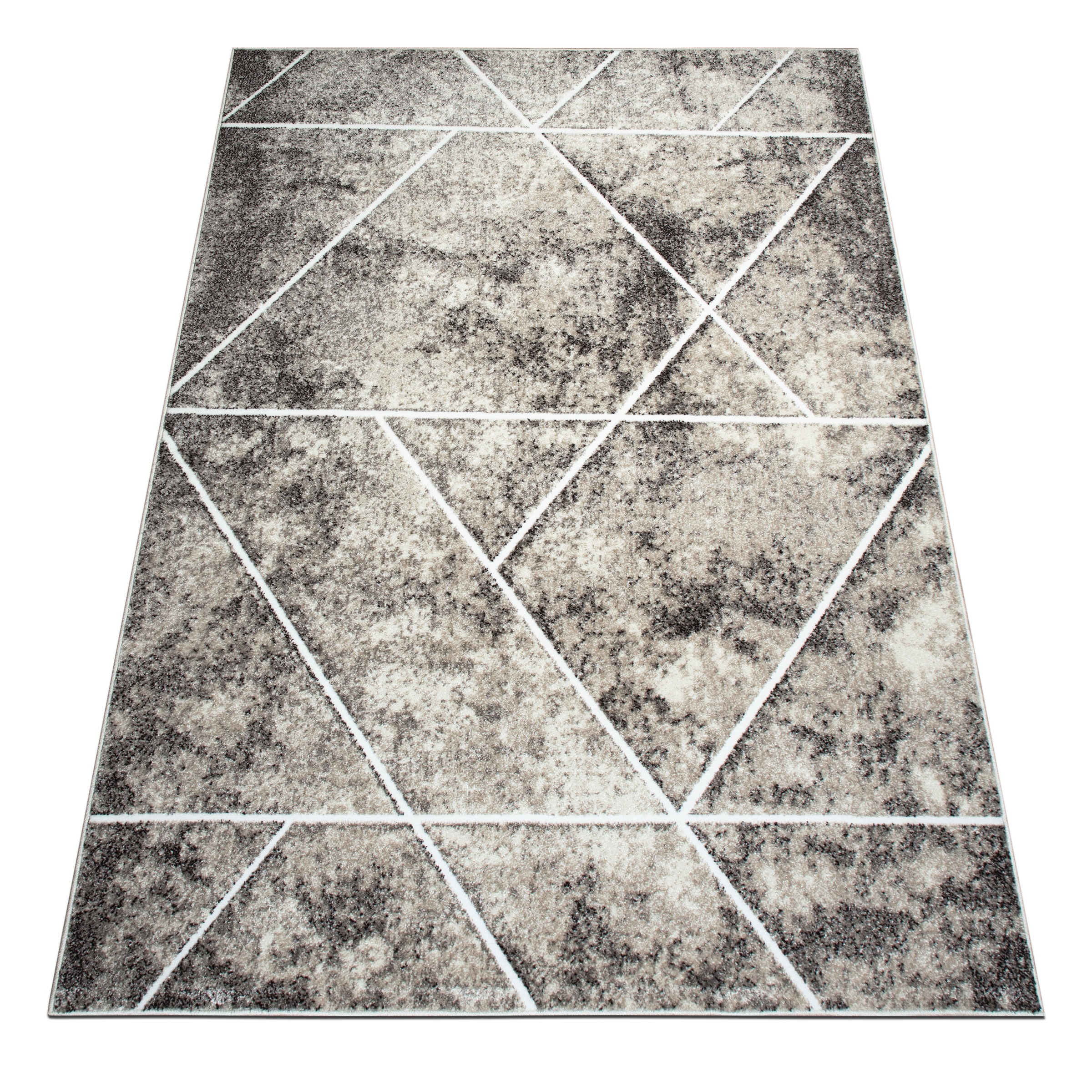 my home Teppich »Kimly, geometrisches Design in 3D-Optik« rechteckig 9 mm H günstig online kaufen