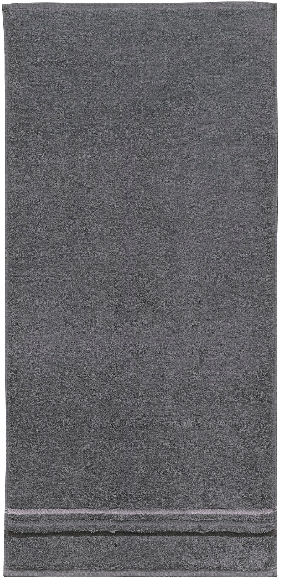 Schiesser Duschtücher »Skyline Color aus 100 % Baumwolle mit eleganter Streifenbordüre«, (Set, 2 St., 2 Badetücher (70x140 cm), MADE IN GREEN by OEKO-TEX®