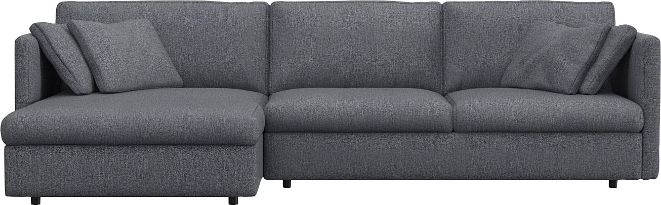 FLEXLUX Ecksofa "Lovane" Weich & anschmiegsam, große Sitztiefe auf Kaltscha günstig online kaufen