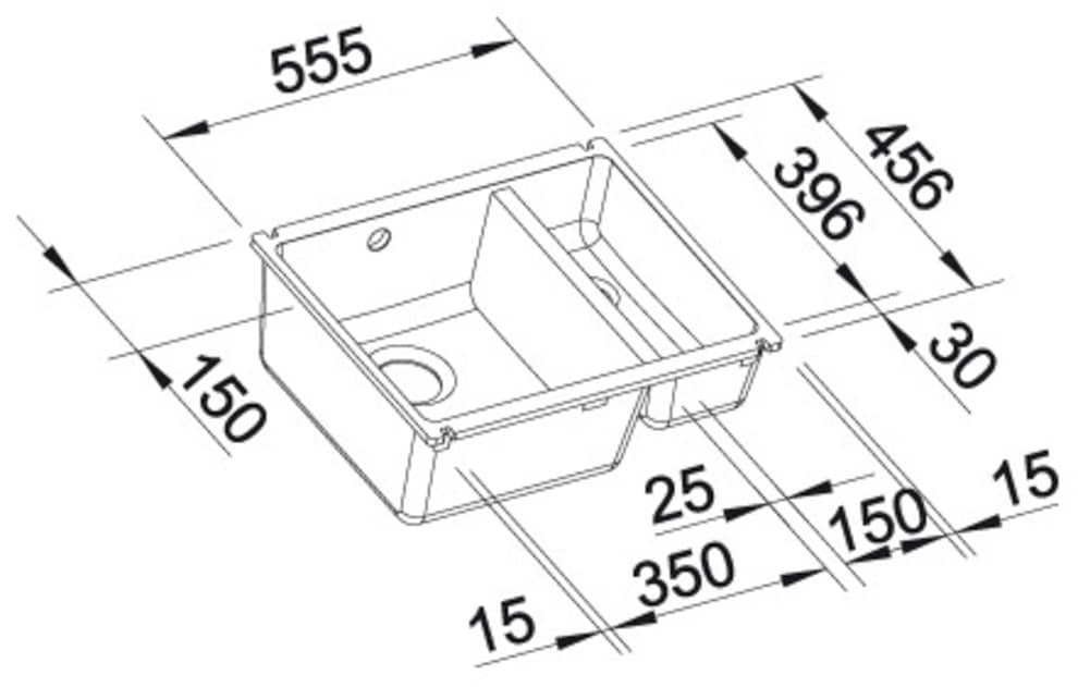 Blanco Küchenspüle »SUBLINE 350/150-U« 1 Stk. tlg. erhältlich in mehreren Farben