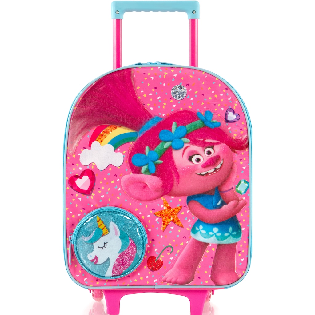 Heys Kinderkoffer »Trolls, Rosa«, 2 Rollen