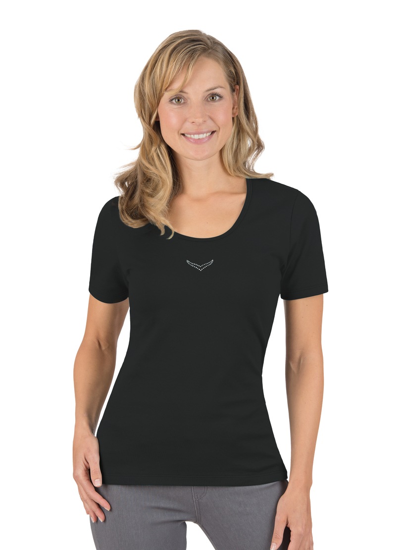Trigema T-Shirt »TRIGEMA T-Shirt mit Kristallsteinen« kaufen