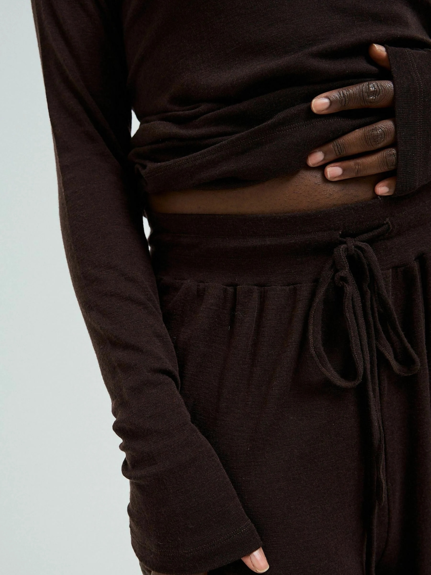 Seamless Basic Chinohose »Seamless Basic Trousers Woolen Barbera«