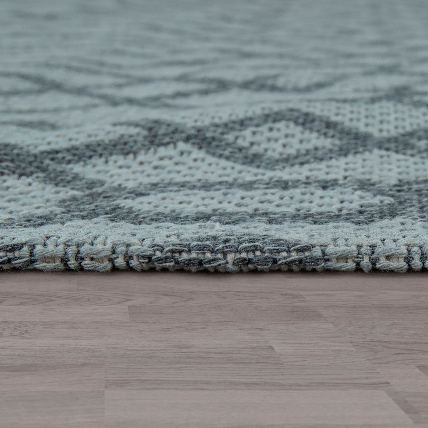 Paco Home Teppich »Varadero 462«, rechteckig, 4 mm Höhe, 3D-Design, Kurzflor, Wohnzimmer