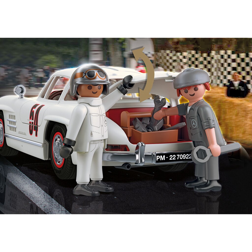 Playmobil® Konstruktions-Spielset »Mercedes-Benz 300 SL (70922), Classic Cars«, (46 St.)