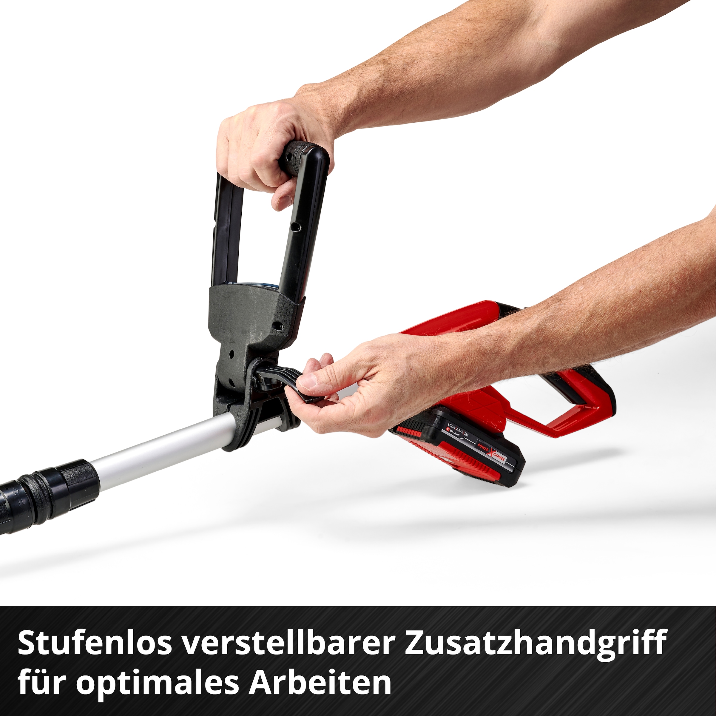 Einhell Akku-Fugenbürste »GC-CC 18 Li Kit«, inkl. Akku 18V/2,0 Ah, Ladegerät, Stahl- und Nylonbürste