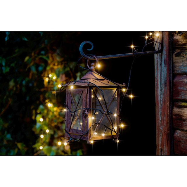 KONSTSMIDE LED-Lichterkette »Weihnachtsdeko aussen«, gefrostet, 80 warm  weiße Dioden online kaufen