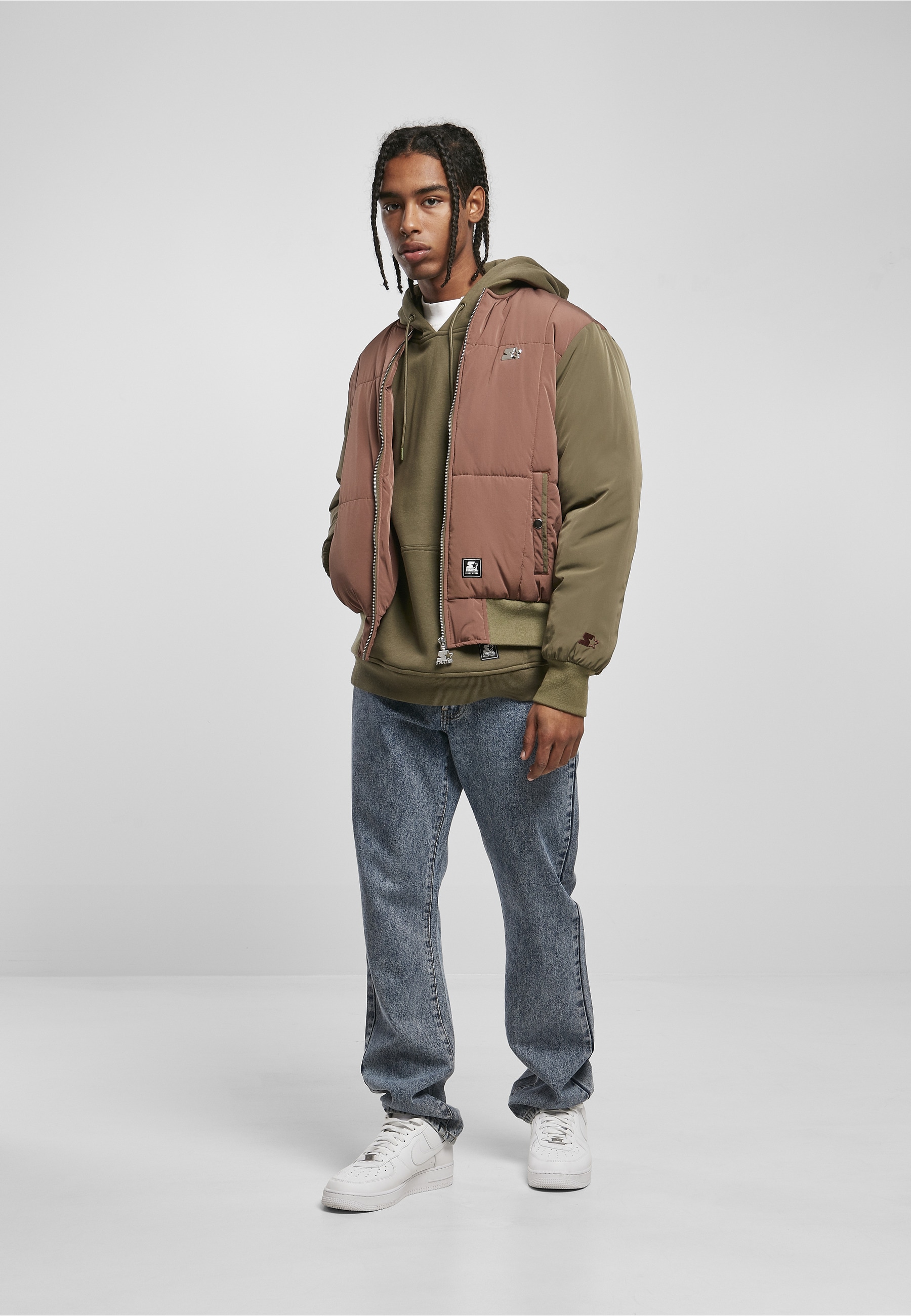 Starter Black Label Bomberjacke »Starter Black Label Herren Starter Quilted Bomber Jacket« 1 Stk. tlg. ohne Kapuze