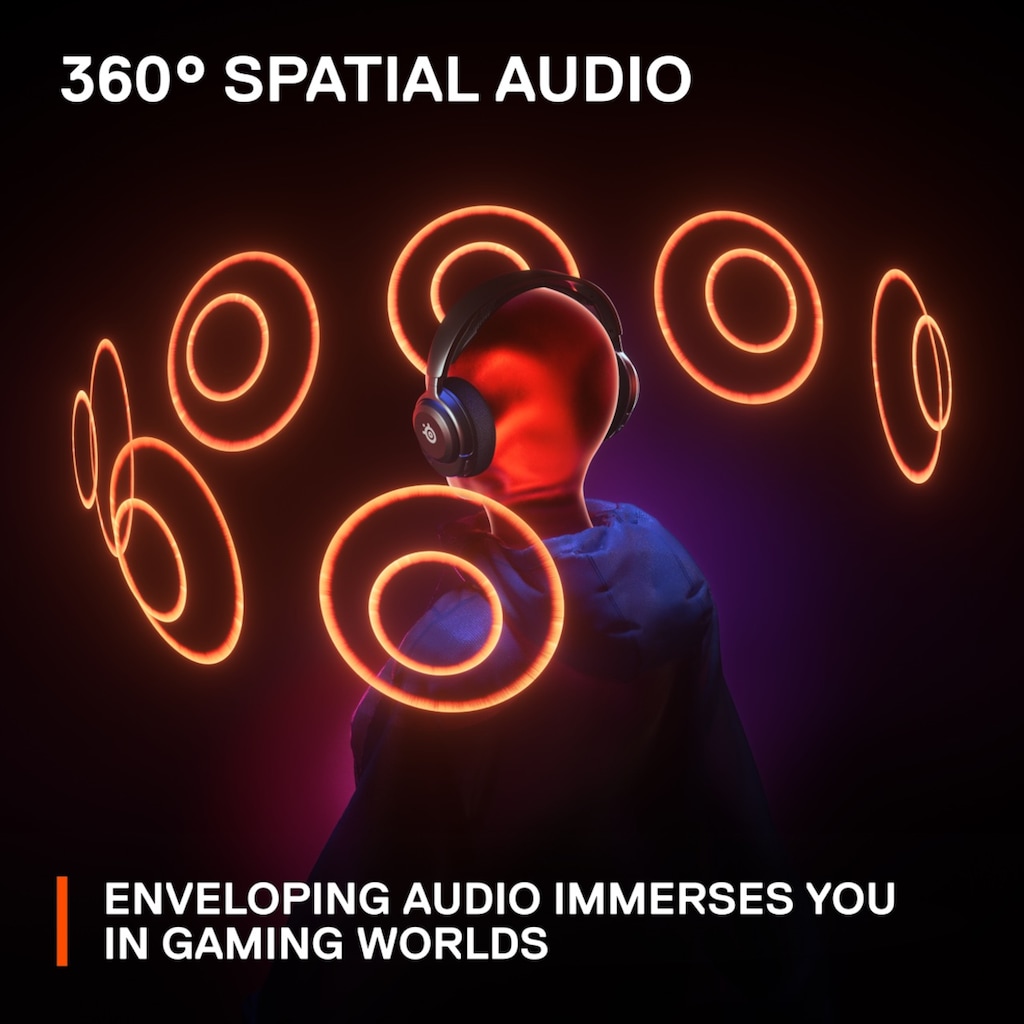 SteelSeries Gaming-Headset »Arctis Nova 4X«, 360 Spatial Audio