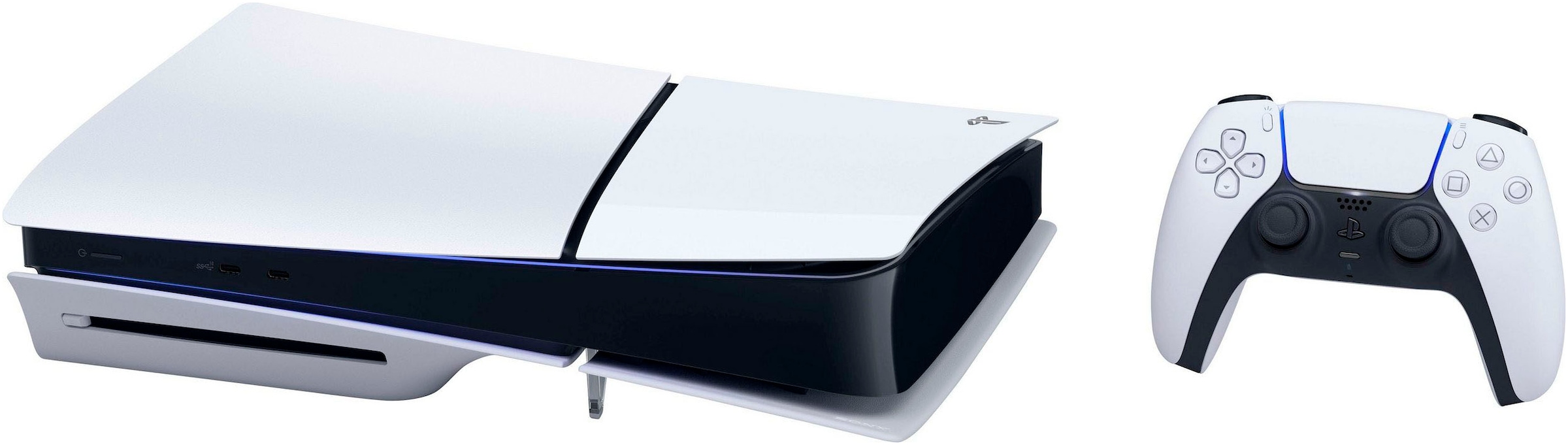 PlayStation 5 Konsolen-Set »Disk Edition (Slim) + Assassin's Creed Shadows« 1.000 GB